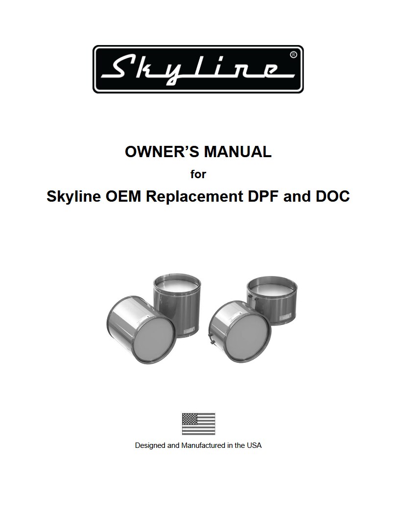 A thumbnail image of the first page of a brochure called Skyline vs. Reman